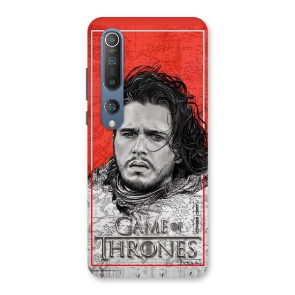 Jon Snow Nights Watch Back Case for Mi 10