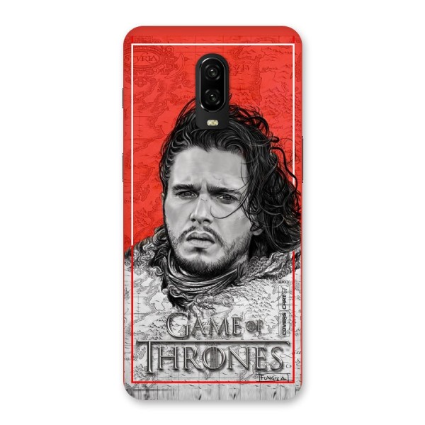 Jon Snow Nights Watch Back Case for OnePlus 6T