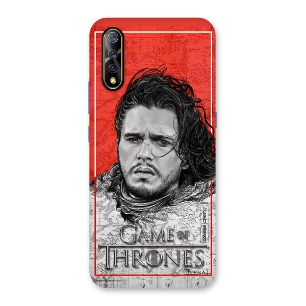 Jon Snow Nights Watch Back Case for Vivo S1