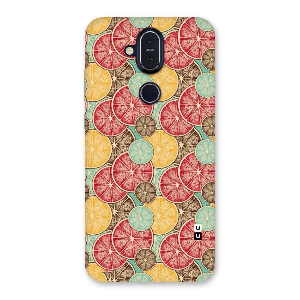 Juicy Pattern Back Case for Nokia 8.1