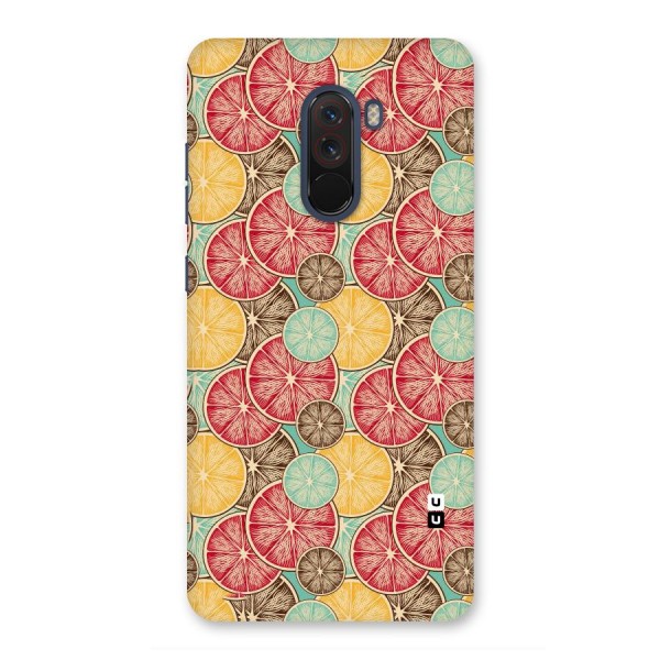 Juicy Pattern Back Case for Poco F1