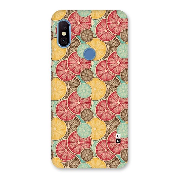 Juicy Pattern Back Case for Redmi Note 6 Pro