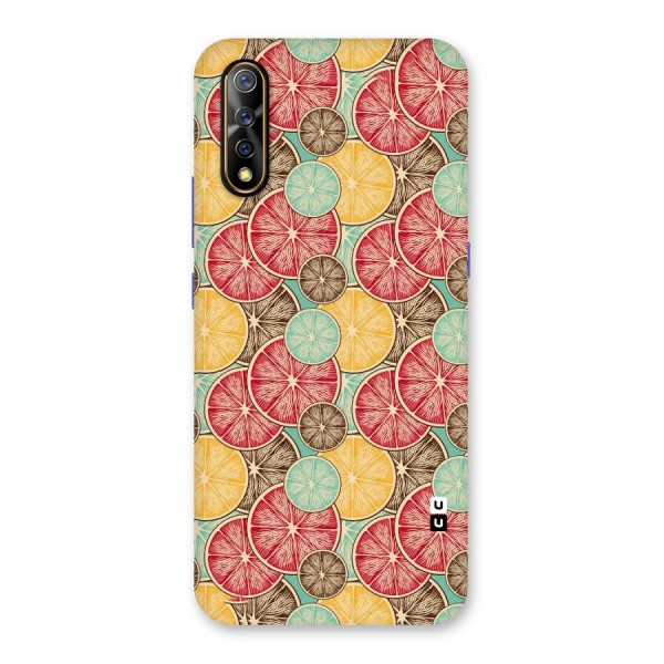 Juicy Pattern Back Case for Vivo S1