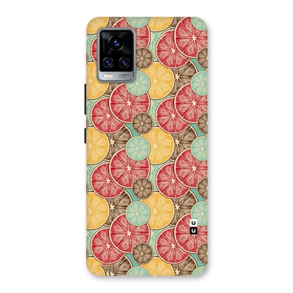 Juicy Pattern Back Case for Vivo V20 Pro