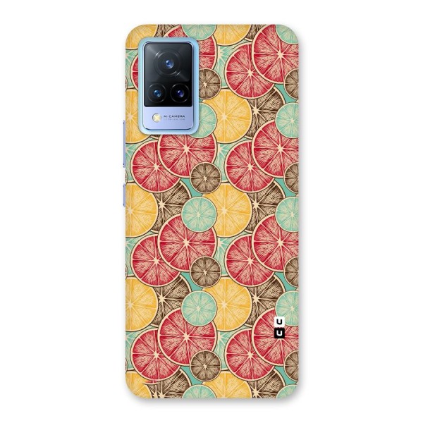 Juicy Pattern Back Case for Vivo V21 5G