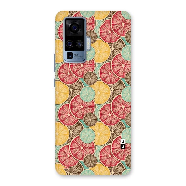 Juicy Pattern Back Case for Vivo X50 Pro