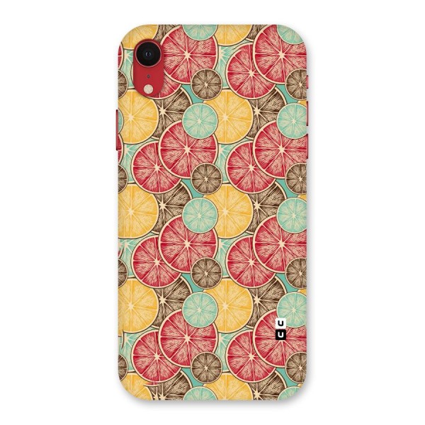 Juicy Pattern Back Case for iPhone XR