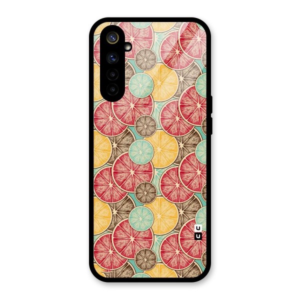 Juicy Pattern Glass Back Case for Realme 6