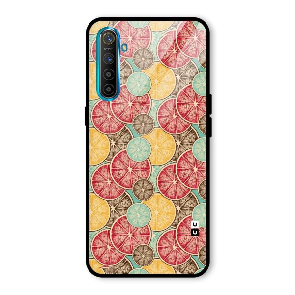 Juicy Pattern Glass Back Case for Realme XT