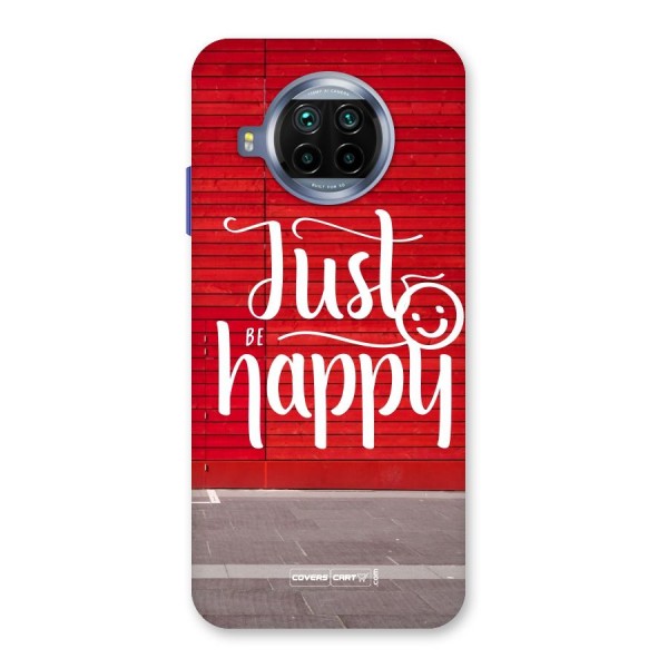 Just Be Happy Back Case for Mi 10i