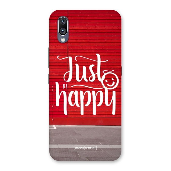 Just Be Happy Back Case for Vivo NEX