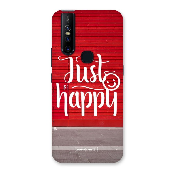 Just Be Happy Back Case for Vivo V15