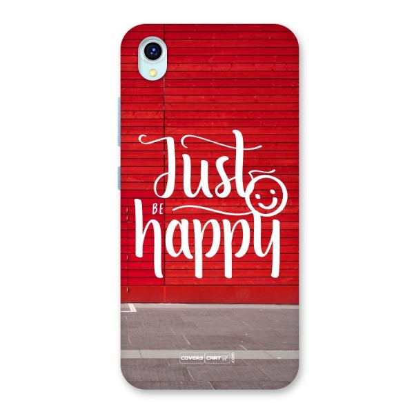 Just Be Happy Back Case for Vivo Y1s