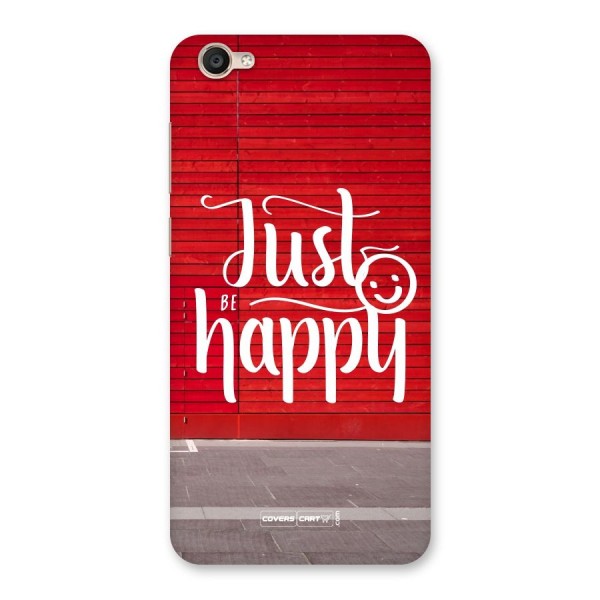 Just Be Happy Back Case for Vivo Y55s