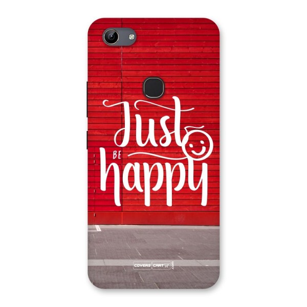 Just Be Happy Back Case for Vivo Y81