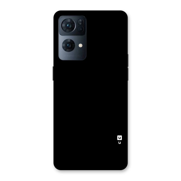 Just Black Back Case for Oppo Reno7 Pro 5G