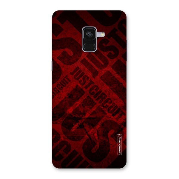 Just Circuit Back Case for Galaxy A8 Plus