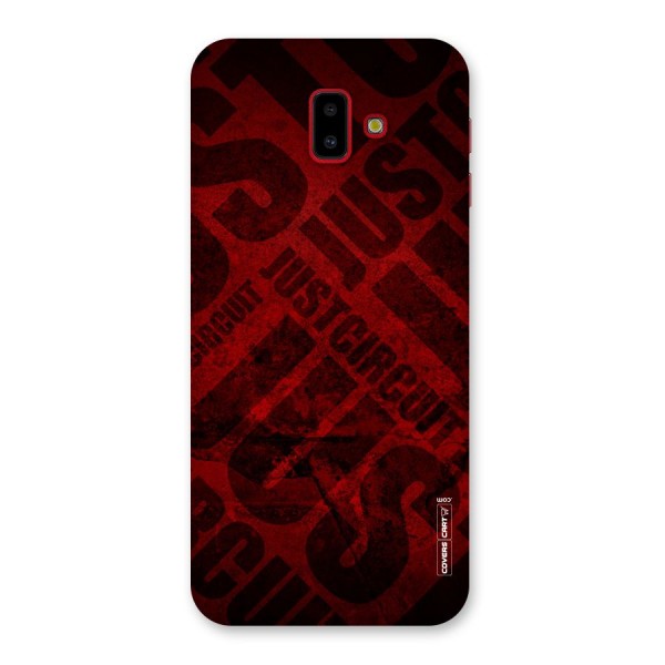 Just Circuit Back Case for Galaxy J6 Plus