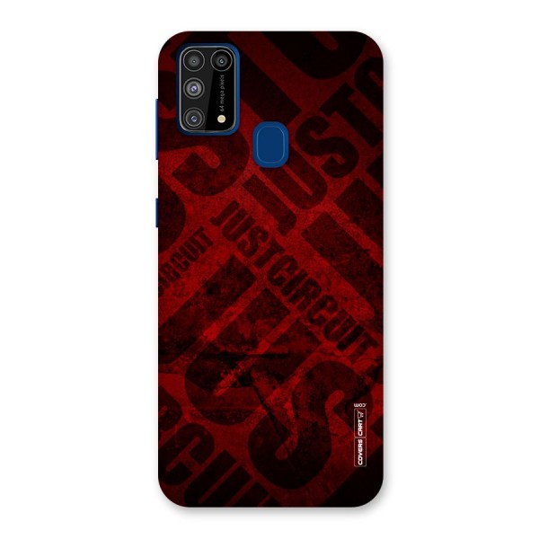 Just Circuit Back Case for Galaxy M31