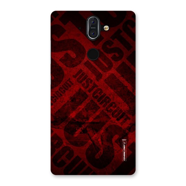 Just Circuit Back Case for Nokia 8 Sirocco