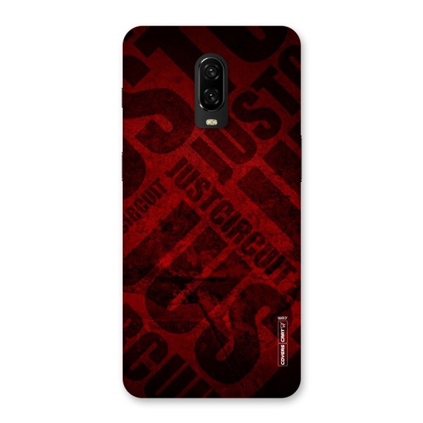 Just Circuit Back Case for OnePlus 6T