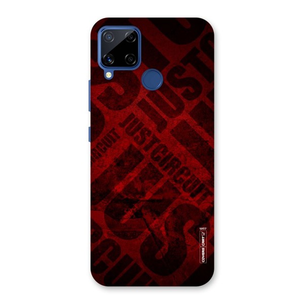 Just Circuit Back Case for Realme Narzo 30A