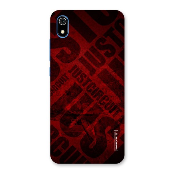 Just Circuit Back Case for Redmi 7A