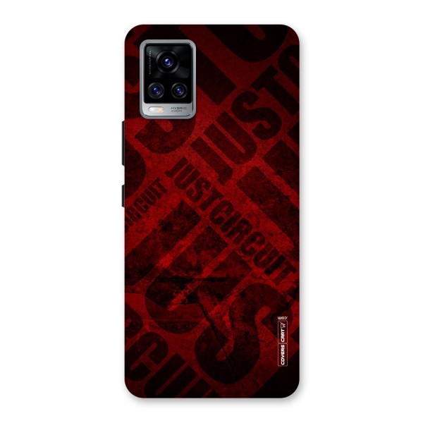 Just Circuit Back Case for Vivo V20 Pro