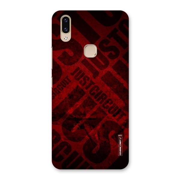 Just Circuit Back Case for Vivo V9