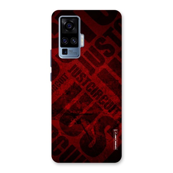 Just Circuit Back Case for Vivo X50 Pro