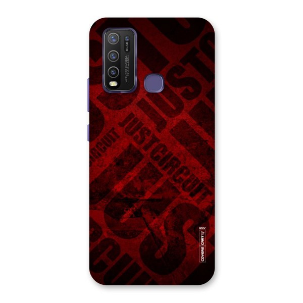 Just Circuit Back Case for Vivo Y30