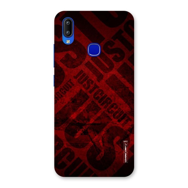 Just Circuit Back Case for Vivo Y91