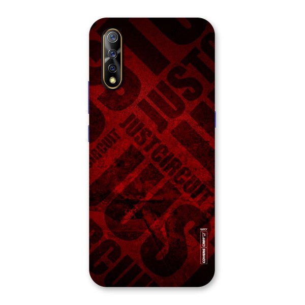 Just Circuit Back Case for Vivo Z1x