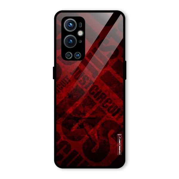 Just Circuit Glass Back Case for OnePlus 9 Pro