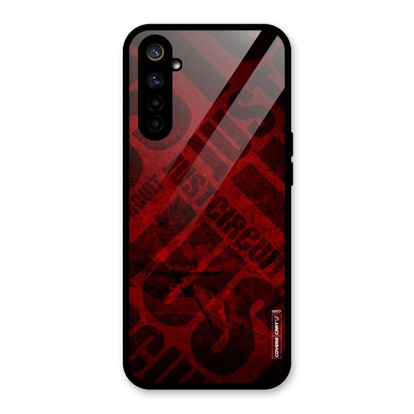 Just Circuit Glass Back Case for Realme 6i