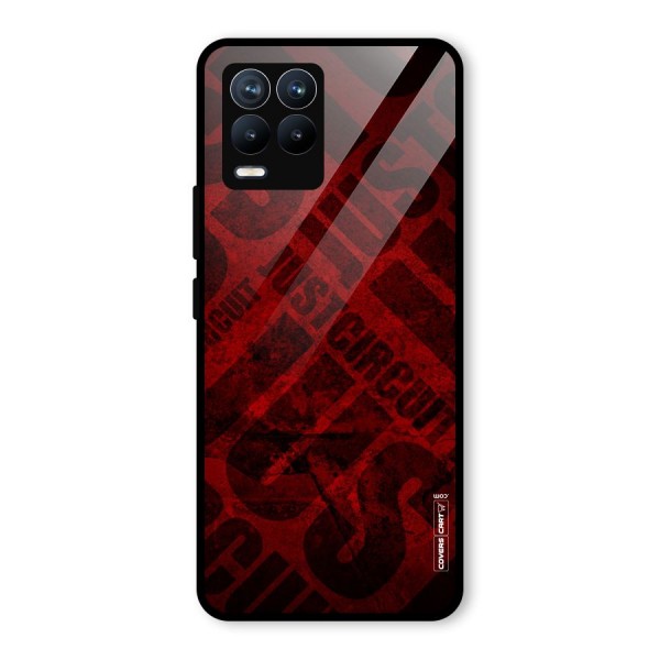 Just Circuit Glass Back Case for Realme 8 Pro