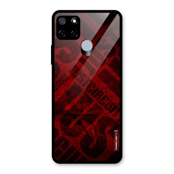 Just Circuit Glass Back Case for Realme C12