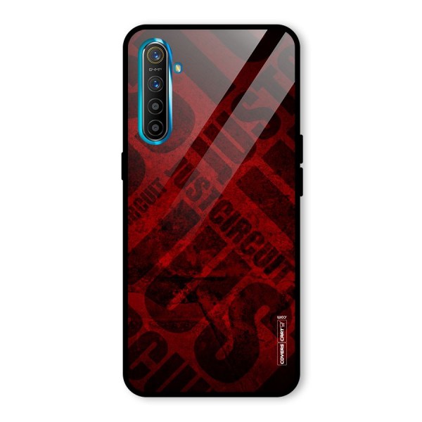 Just Circuit Glass Back Case for Realme XT