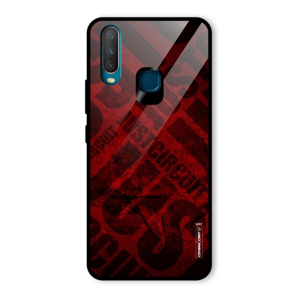 Just Circuit Glass Back Case for Vivo Y15