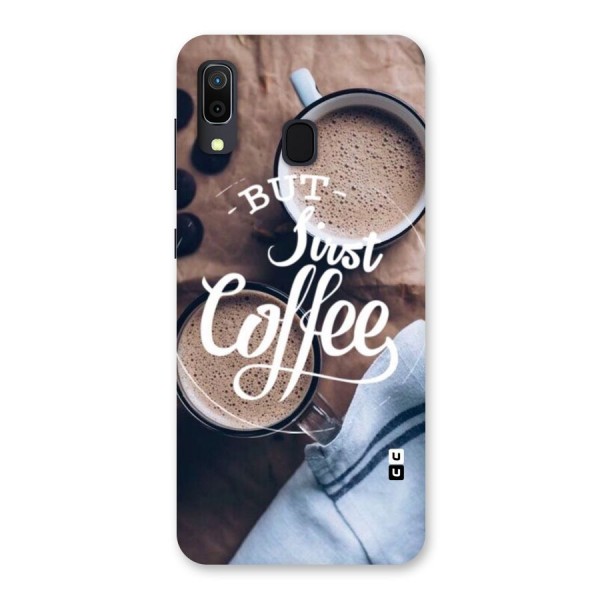 Just Coffee Back Case for Galaxy A20