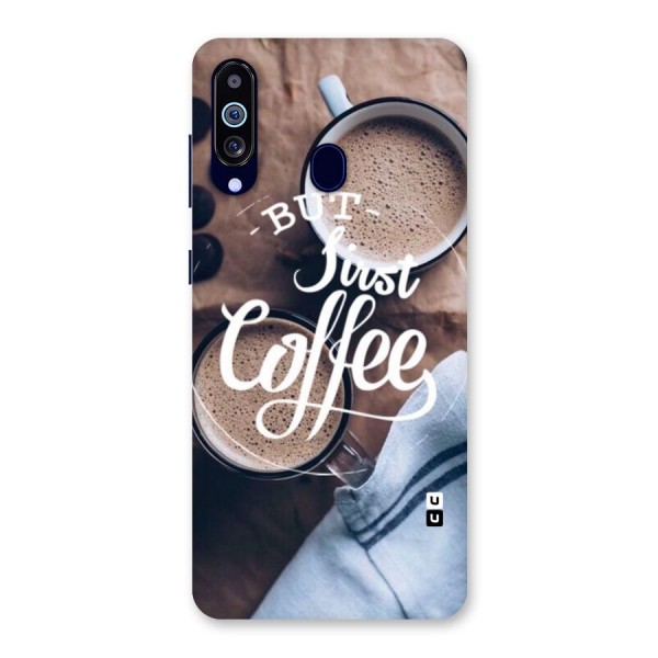 Just Coffee Back Case for Galaxy A60