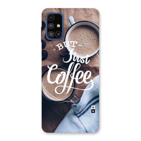 Just Coffee Back Case for Galaxy M51