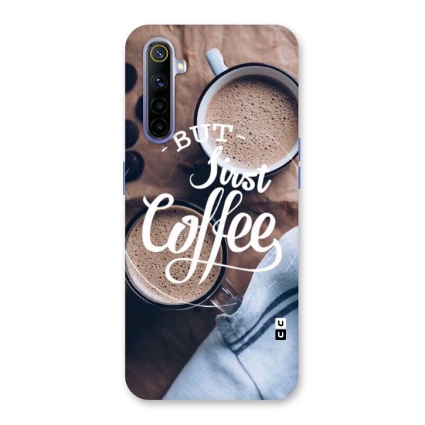 Just Coffee Back Case for Realme 6