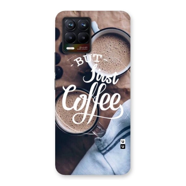 Just Coffee Back Case for Realme 8