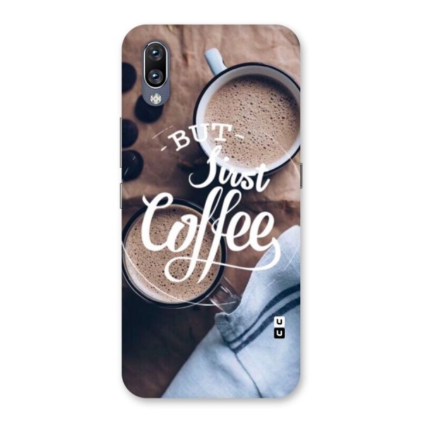 Just Coffee Back Case for Vivo NEX