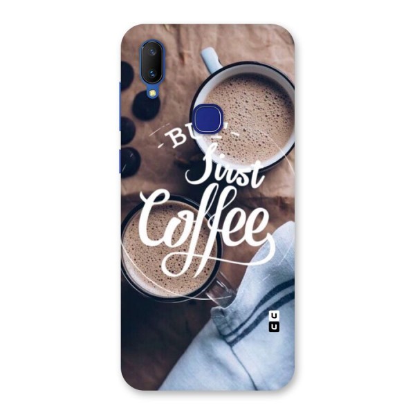 Just Coffee Back Case for Vivo V11