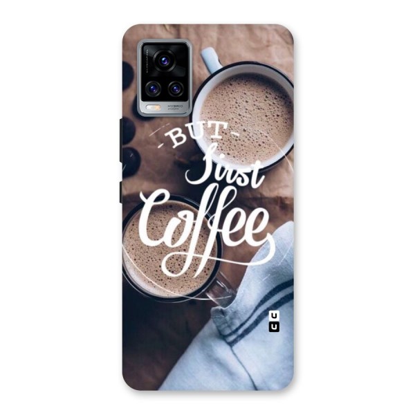 Just Coffee Back Case for Vivo V20 Pro