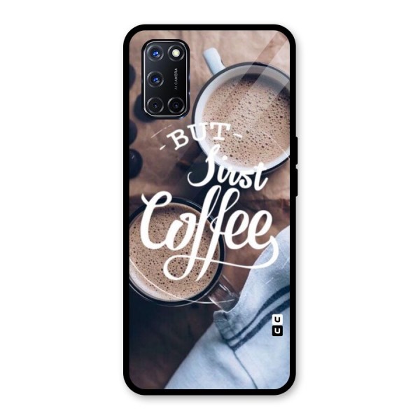 Just Coffee Glass Back Case for Oppo A52