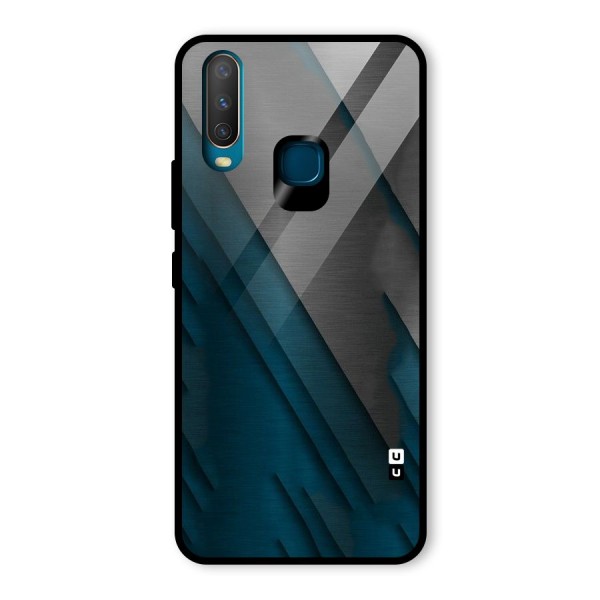 Just Lines Glass Back Case for Vivo Y12