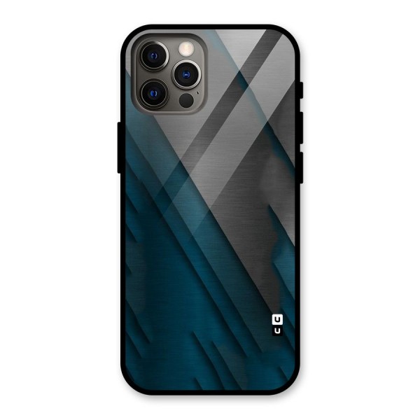 Just Lines Glass Back Case for iPhone 12 Pro